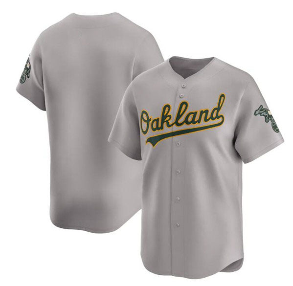 Custom Gray OAK Baseball Shirt Top
