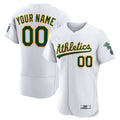 Custom White OAK Baseball Shirt Top