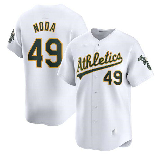 Custom #49 White OAK Baseball Shirt Top