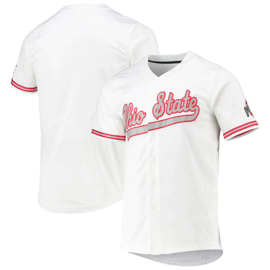 Custom White Baseball Shirt Top
