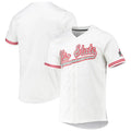 Custom White Baseball Shirt Top