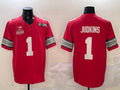 Custom #1 Red 2025 Football Shirt Top