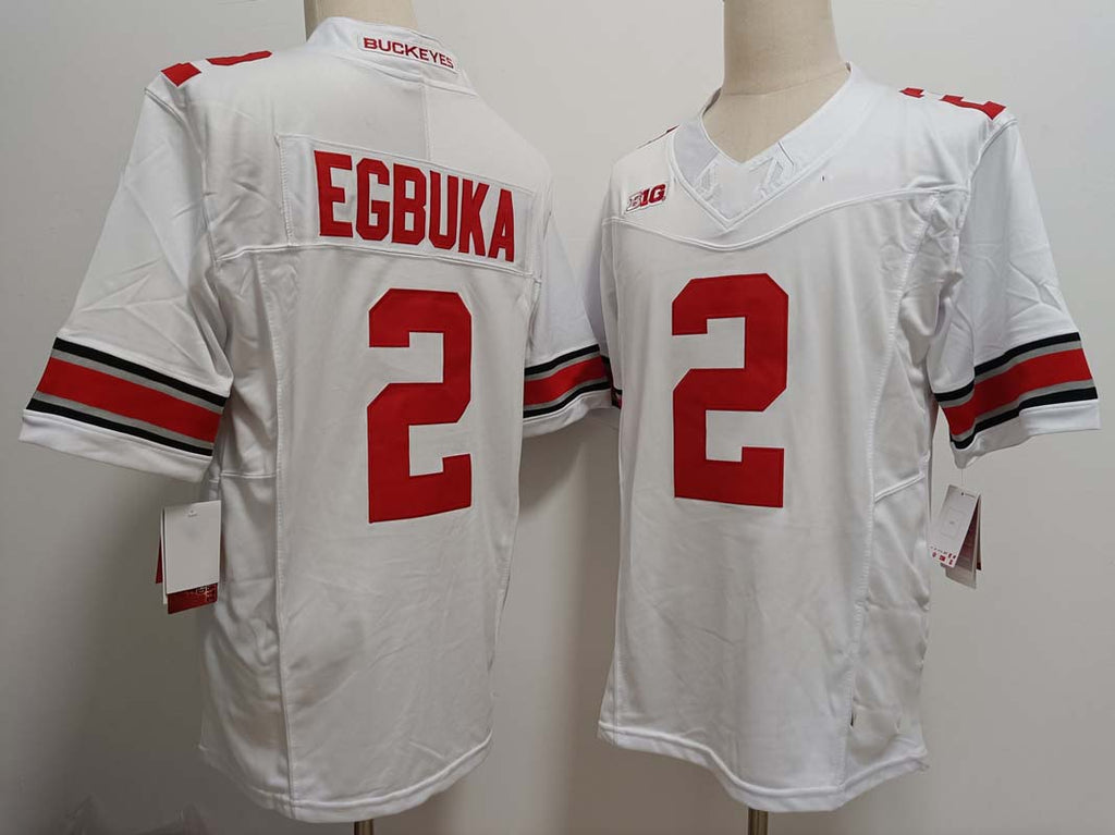 Custom #2 White Football Shirt Top