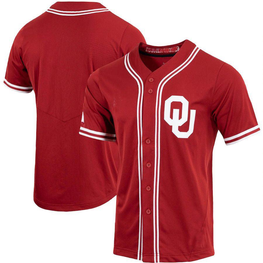 Custom Crimson Baseball Shirt Top