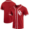 Custom Crimson Baseball Shirt Top