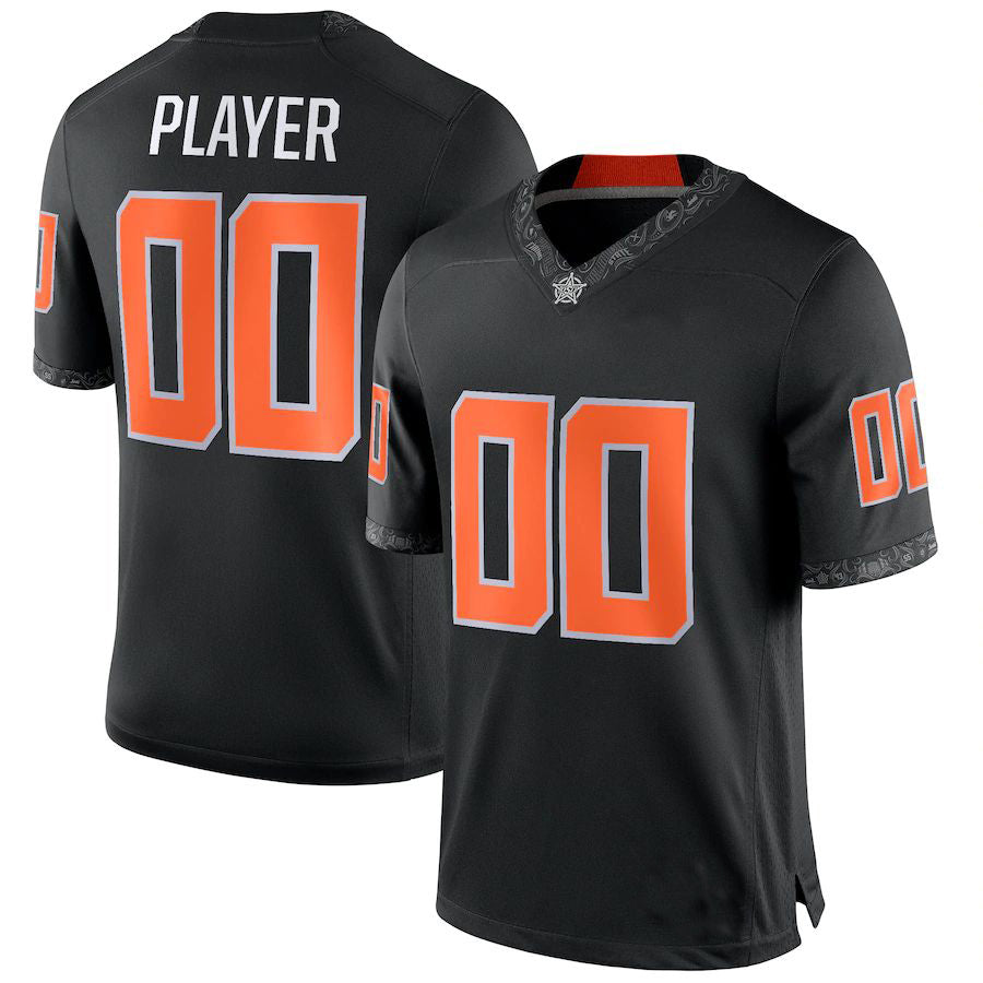 Custom Black DAL Football Shirt Top