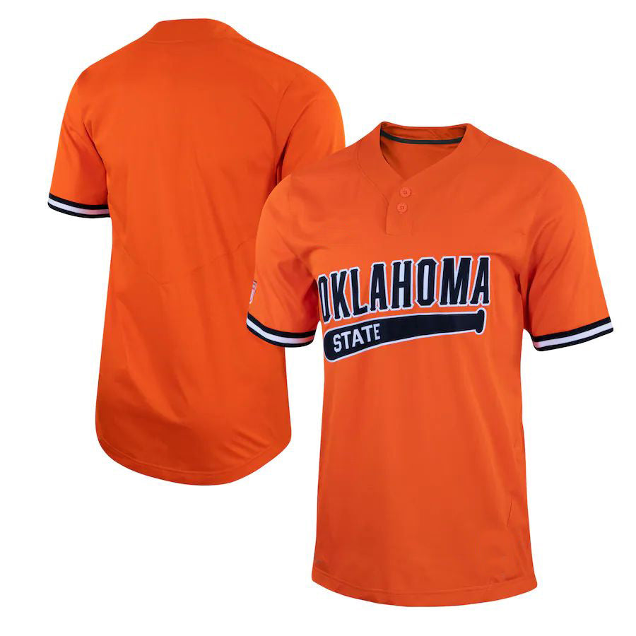 Custom Orange Baseball Shirt Top