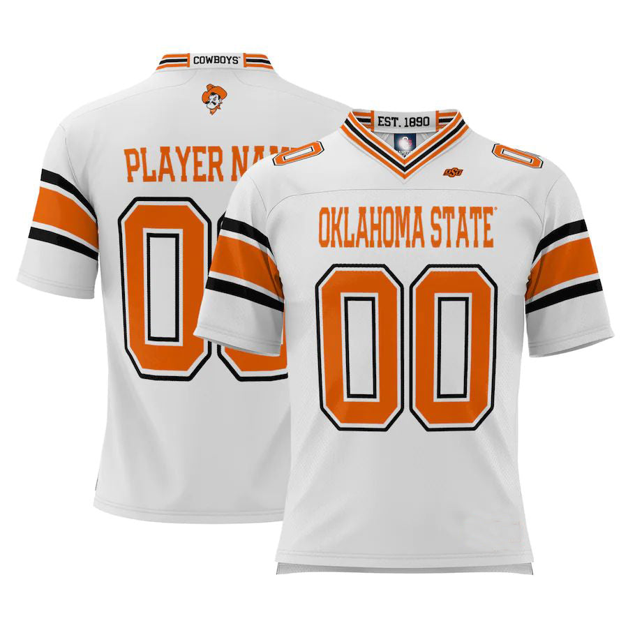 Custom White DAL Football Shirt Top