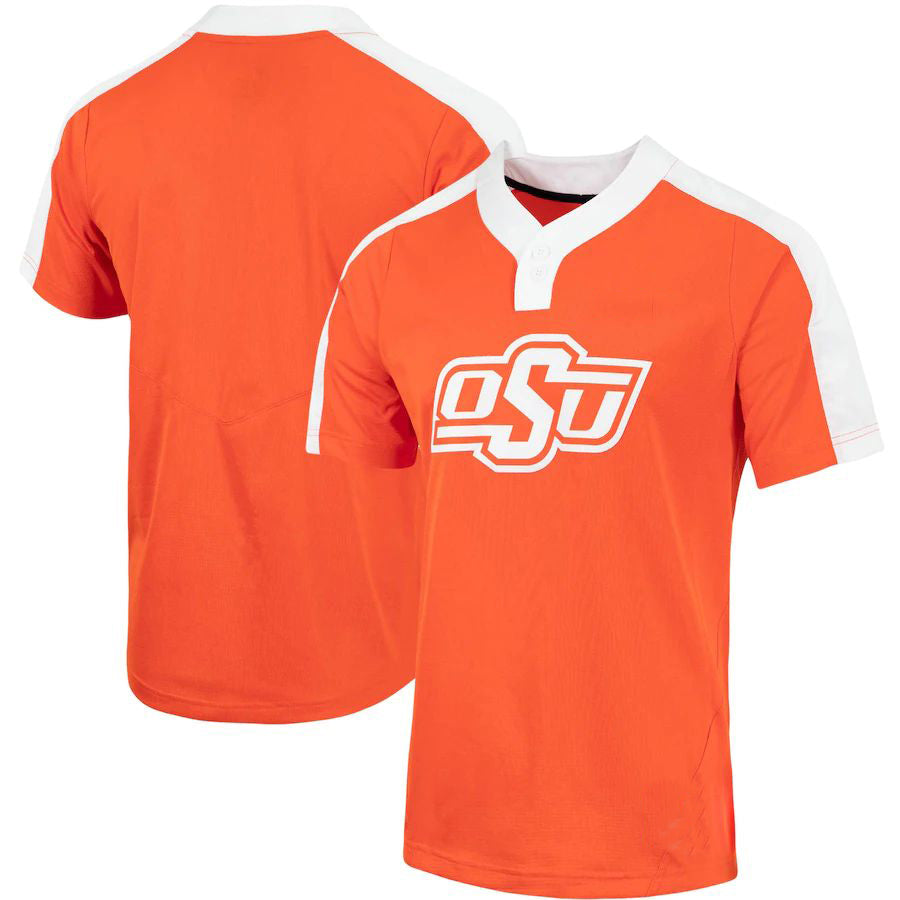 Custom Orange College Shirt Top
