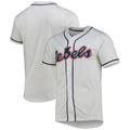Custom White Baseball Shirt Top