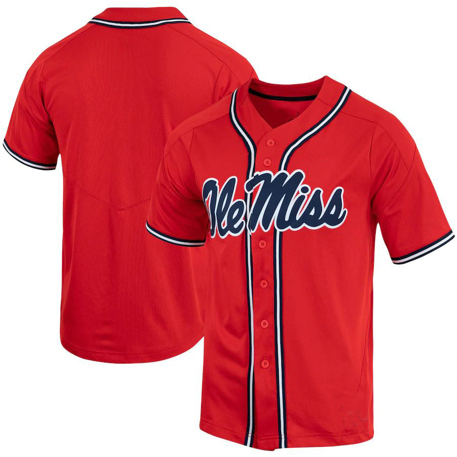 Custom Red Baseball Shirt Top