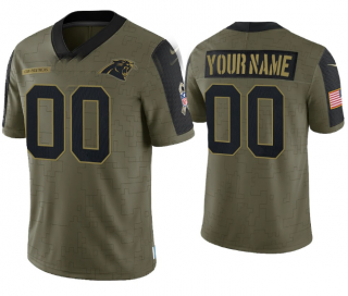 Custom Olive 2021 CAR Football Shirt Top