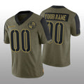 Custom Olive WAS Football Shirt Top