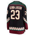 Custom #23 Black Hockey Shirt Top