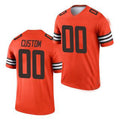 Custom Orange CLE Football Shirt Top