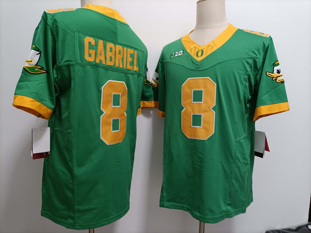 Custom #8 Green Football Shirt Top