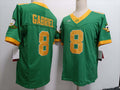 Custom #8 Green Football Shirt Top
