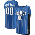 Custom Blue ORL Basketball Shirt Top
