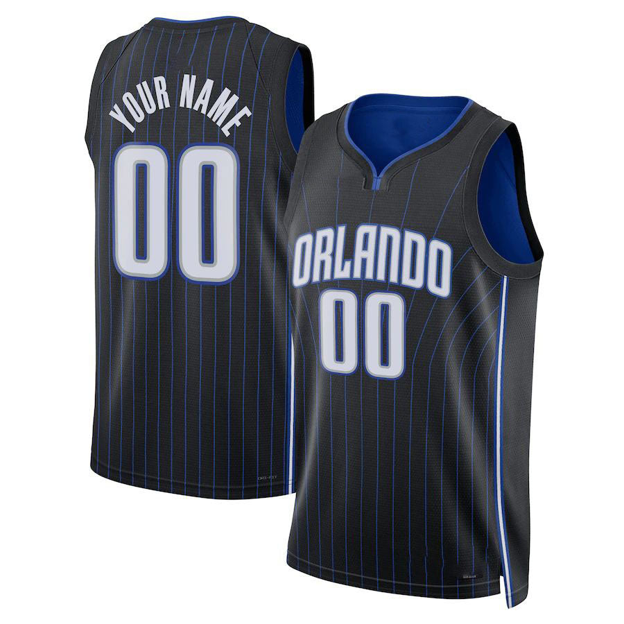 Custom Black ORL Basketball Shirt Top