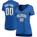 Custom Blue ORL Basketball Shirt Top