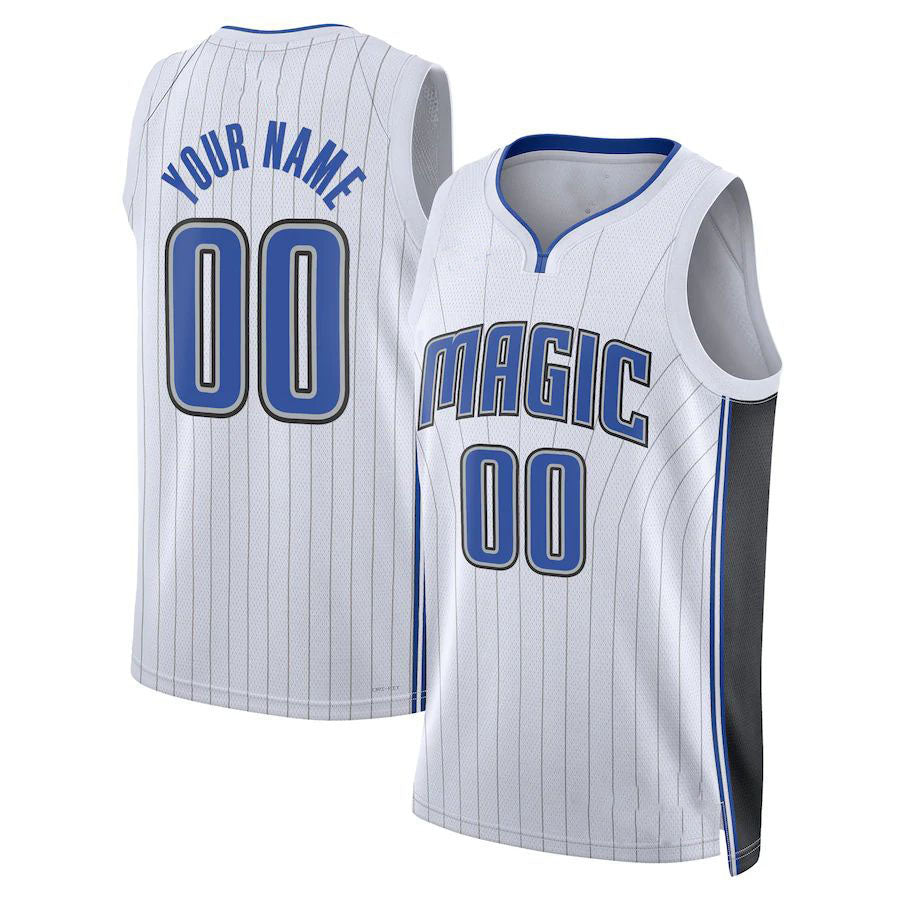 Custom #23 White 2022 ORL Basketball Shirt Top