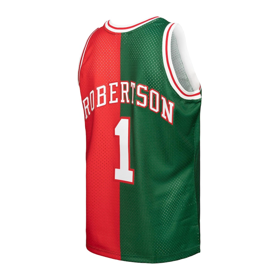 Custom #1 Red 1971 MIL Basketball Shirt Top