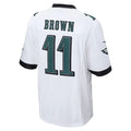 Custom #11 White PHI Football Shirt Top