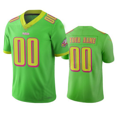 Custom Green PHI Football Shirt Top