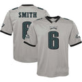 Custom #6 Silver PHI Football Shirt Top