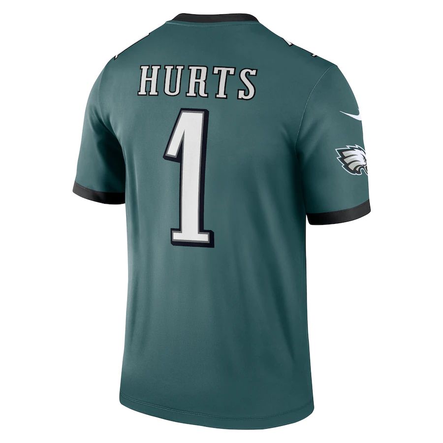 Custom #1 Midnight Green PHI Football Shirt Top