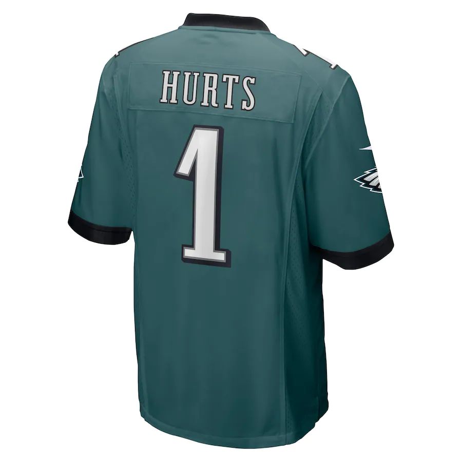 Custom #1 Midnight Green PHI Football Shirt Top