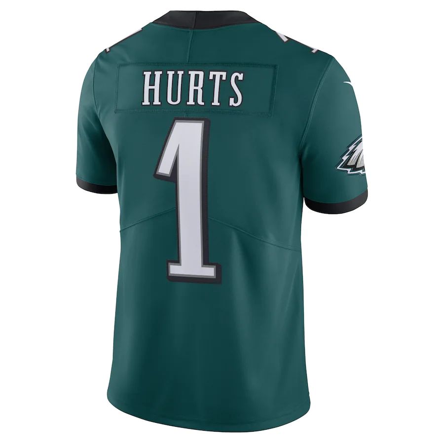 Custom #1 Midnight Green PHI Football Shirt Top