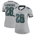 Custom #26 Silver PHI Football Shirt Top