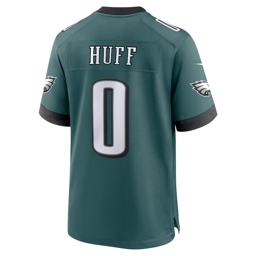 Custom #0 Midnight Green PHI Football Shirt Top