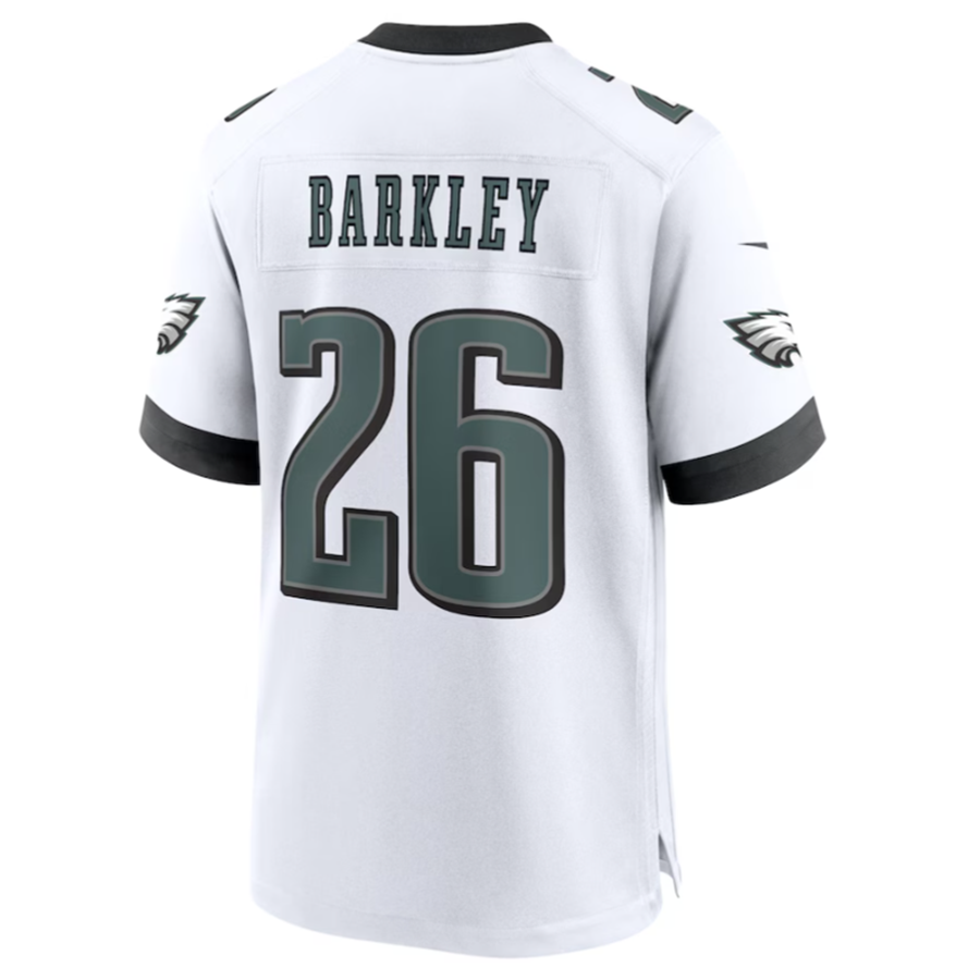 Custom #26 White PHI Football Shirt Top