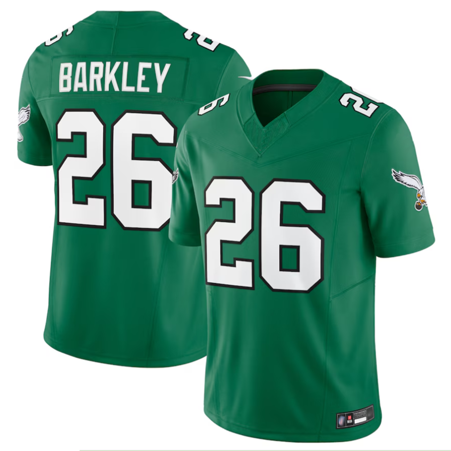 Custom #26 Green PHI Football Shirt Top
