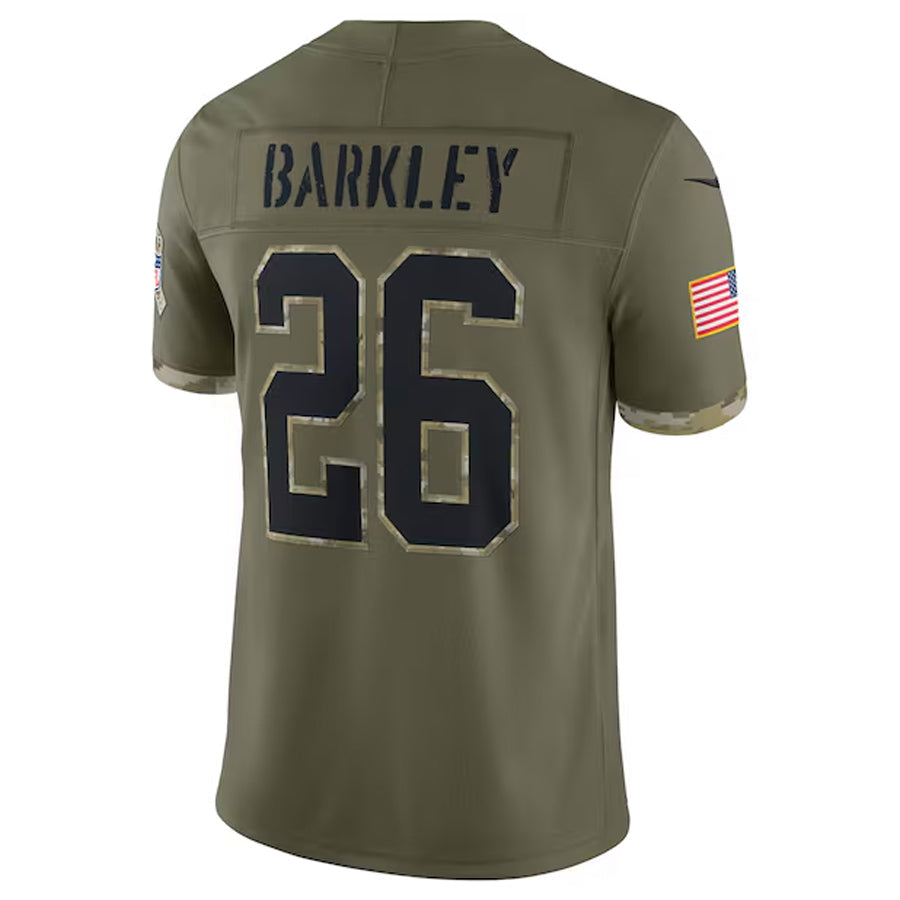 Custom #26 Olive PHI Football Shirt Top