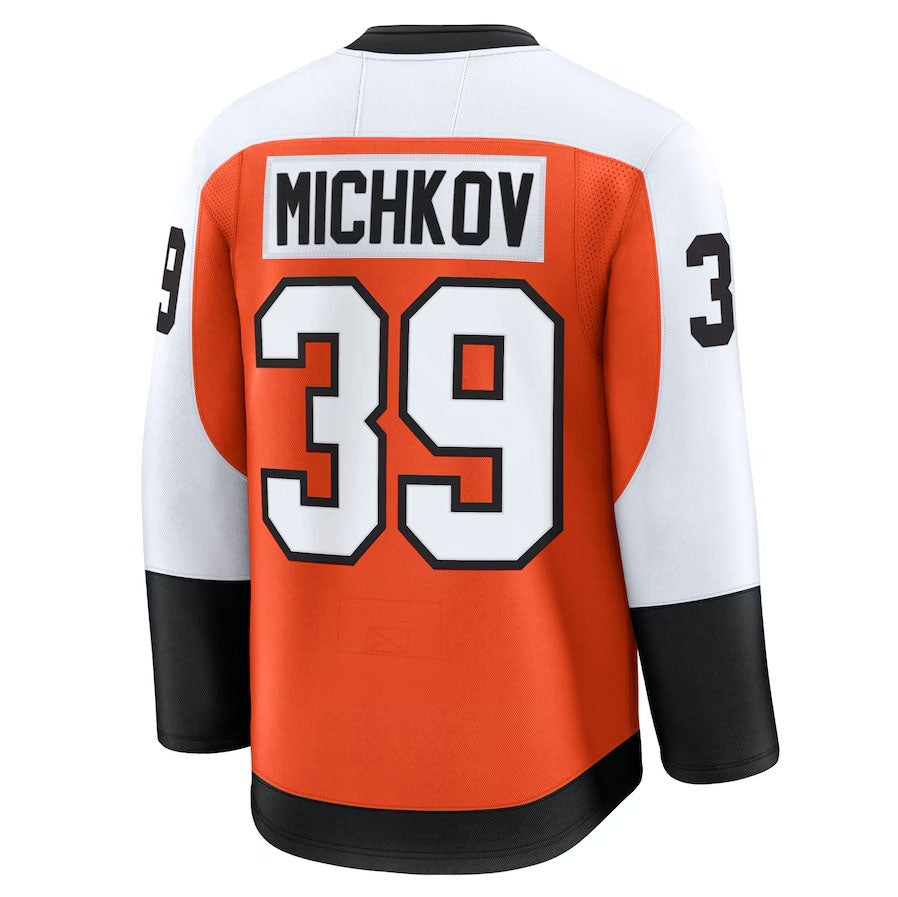 Custom #39 Orange PHI Hockey Shirt Top