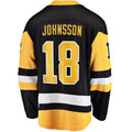 Custom #18 Black PIT Hockey Shirt Top