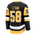 Custom #58 Black PIT Hockey Shirt Top