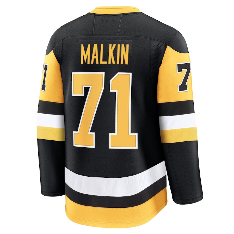 Custom #71 Black PIT Hockey Shirt Top