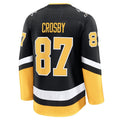 Custom #87 Black PIT Hockey Shirt Top