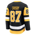 Custom #87 Black PIT Hockey Shirt Top