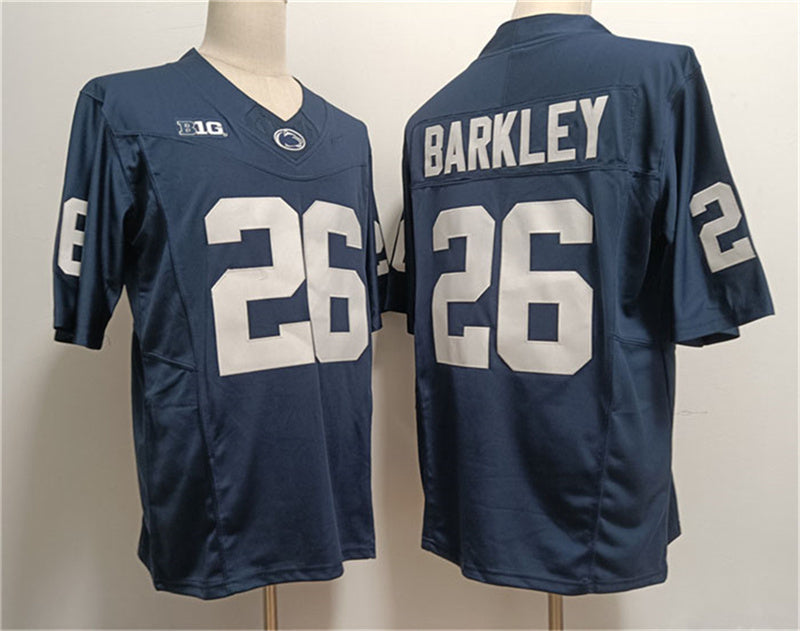 Custom #26 Navy College Shirt Top