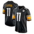 Custom #11 Black PIT Football Shirt Top