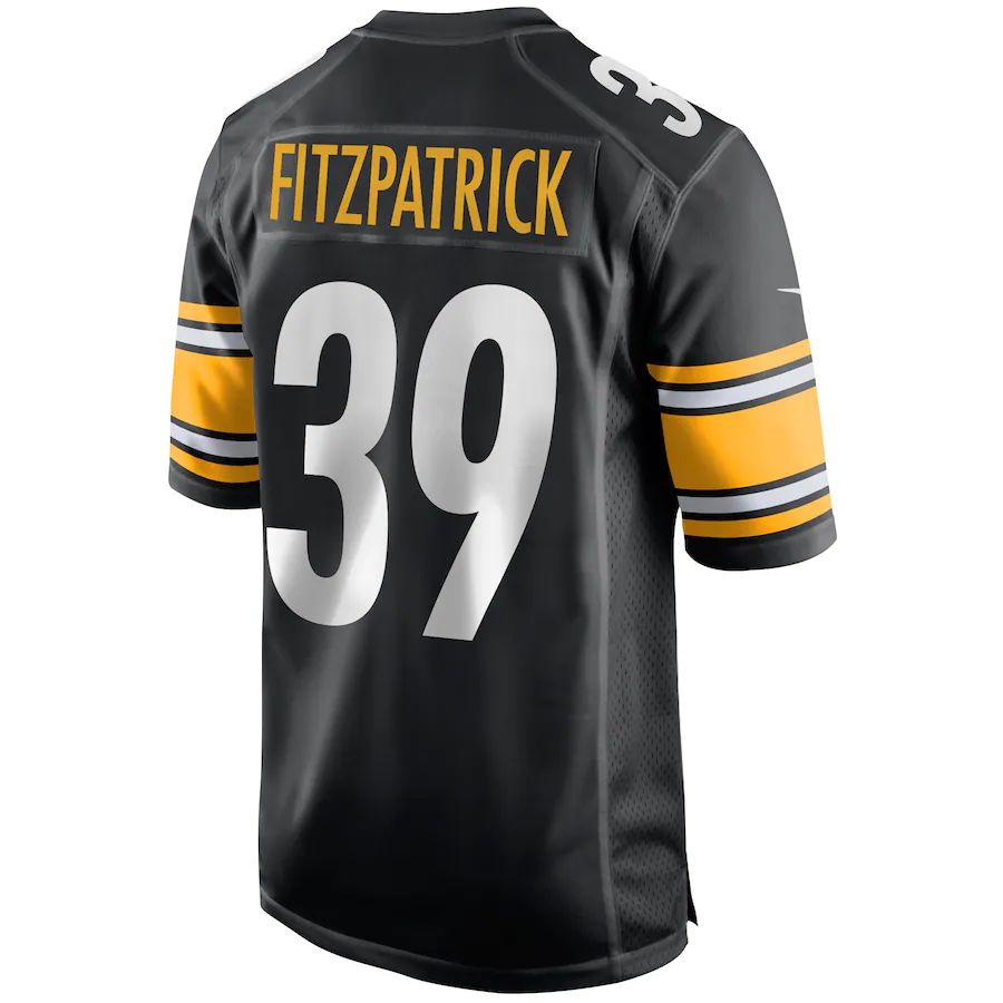 Custom #39 Black PIT Football Shirt Top