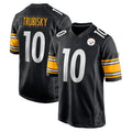 Custom #10 Black PIT Football Shirt Top