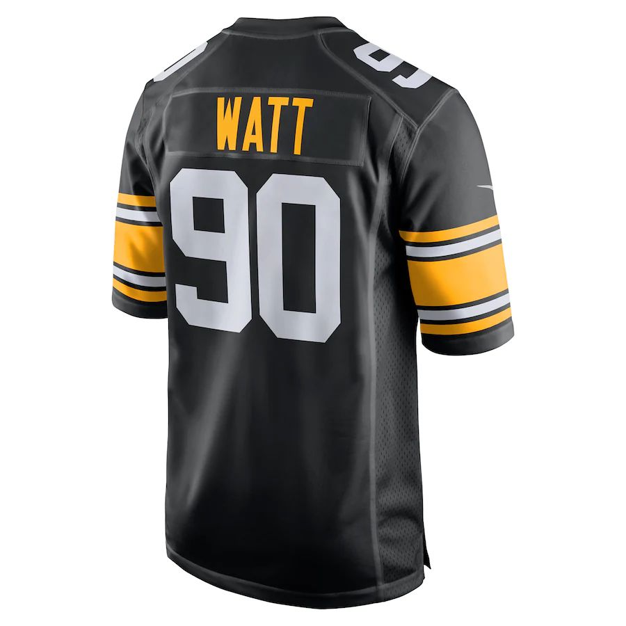 Custom #90 Black PIT Football Shirt Top