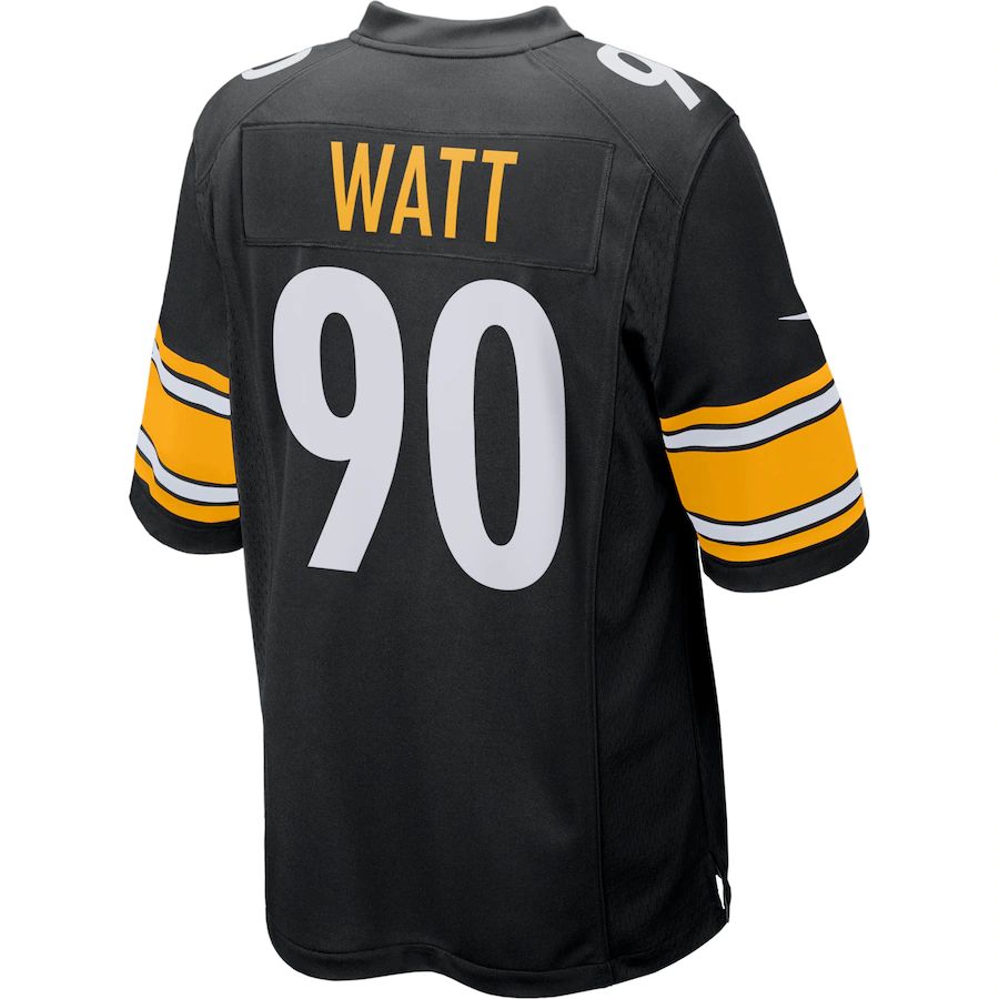 Custom #90 Black PIT Football Shirt Top