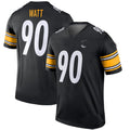 Custom #90 Black PIT Football Shirt Top